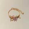 Butterfly Crystal Alloy Bracelet For Women And Men Fashion Jewelry Accessory