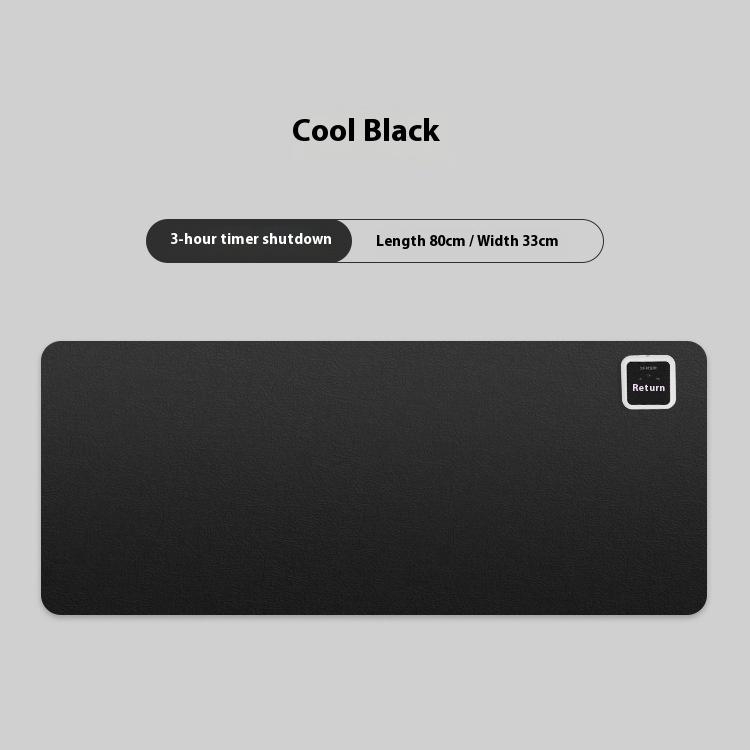 

Heated Mouse Pad Extra Large Heating and Warming Electric Hand Warmer Desk Pad [Large 80 * 33cm Smart Timing]