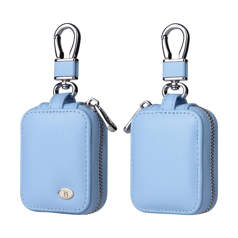 1PC universal Bluetooth Earphone Accessories Anti Lost Leather Cover Shockproof Portable Protective Case PU Storage Bag