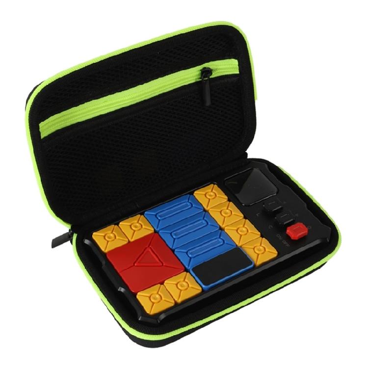 Educational Game Carrying Case Box With Interlocking Compartments And Carry Handle For Educational Toys Kids Adults Use