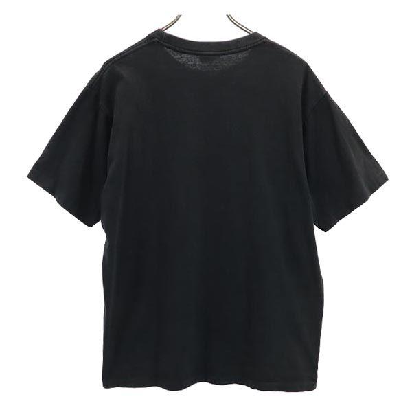 Bape Fabricat în Japonia Imprimeu Tricou cu mânecă scurtă L Logo Negru Bărbați Second-hand