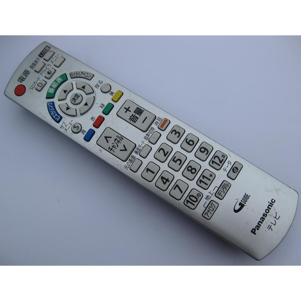 Panasonic TV Remote Control N2QAYB000327