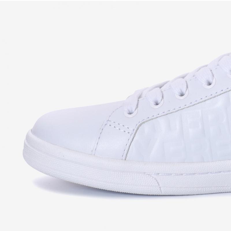 Fred Perry Unique Embossed Pattern Leather Sneakers B721