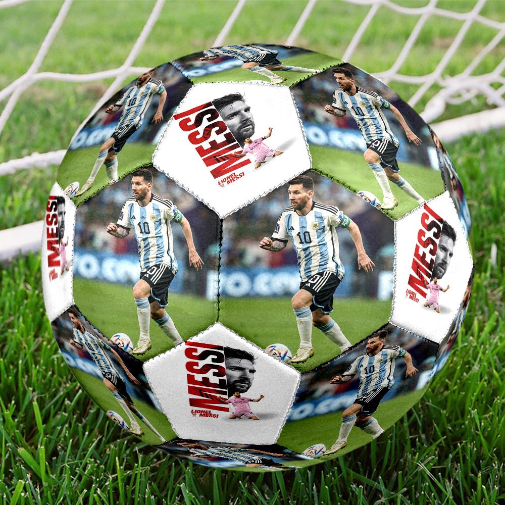 Messi 10 Number Argentina Soccer Champion Size 5 Soccer Ball Machinestitched Indooroutdoor Training And Matches Unique Gift For Soccer Lovers