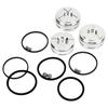 Pinless Accumulator Piston Kit 77998 03K Transmission Forward Energy Piston Set for 4L60E 4L65E 4L70E Transmission