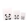 100Pcs/Pack Panda Decoration Self-Adhesive Cookies Bag Wedding Candy Bags