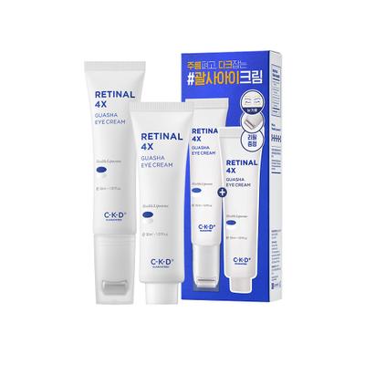 CKD Gwarantowany Krem pod Oczy Gua Sha 4x na Siatkówkę 30ml + Wkład 30ml Zestaw Planujący