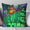 Cartoon Adventure Time Classic Movie Pillow Case Square Pillow Bedroom Sofa Leisure Comfort Cushion Living Room Home Decoration