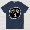 Ding 1 Aufdruck Baumwolle Sommer Lässig Kühl Locker T-Shirt