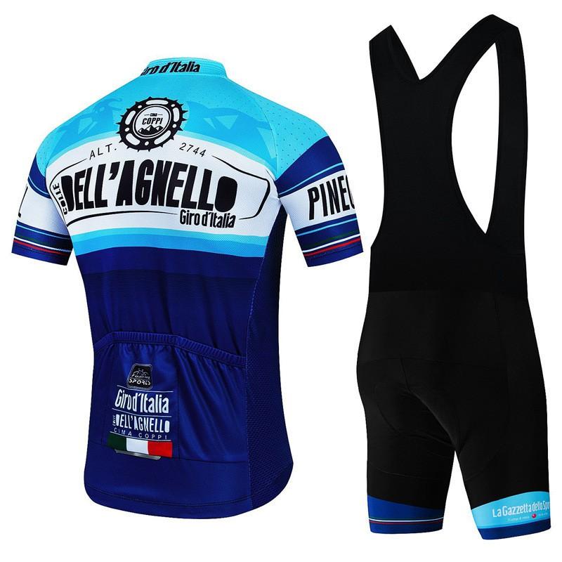 Mens Cycling Jersey Set Short Sleeve Breathable Quick-Dry Bike Riding Outfit Sportswear