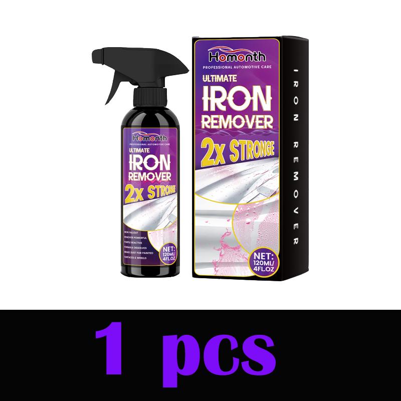 Large Capacity Powerful Car Rust Remover Spray - Exhaust/Wheel Care Metal Powder Remover Rust Stain Remover Iron Powder Removal 1pcs