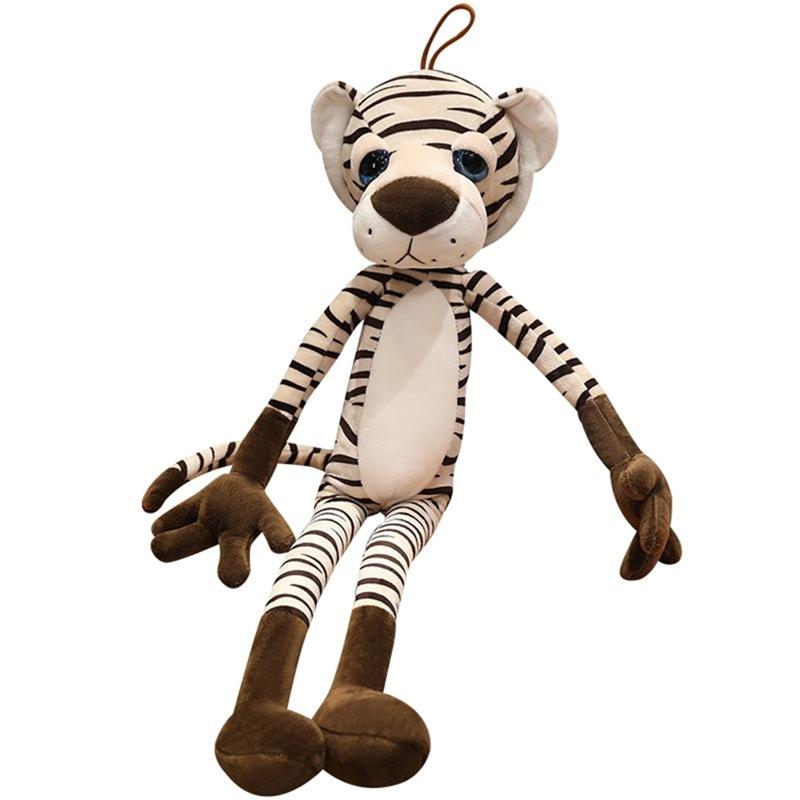 Long Arm Forest Animal Plush Toys Long Leg Lion Tiger Monkey Rabbit Giraffe Stuffed Animals Dolls