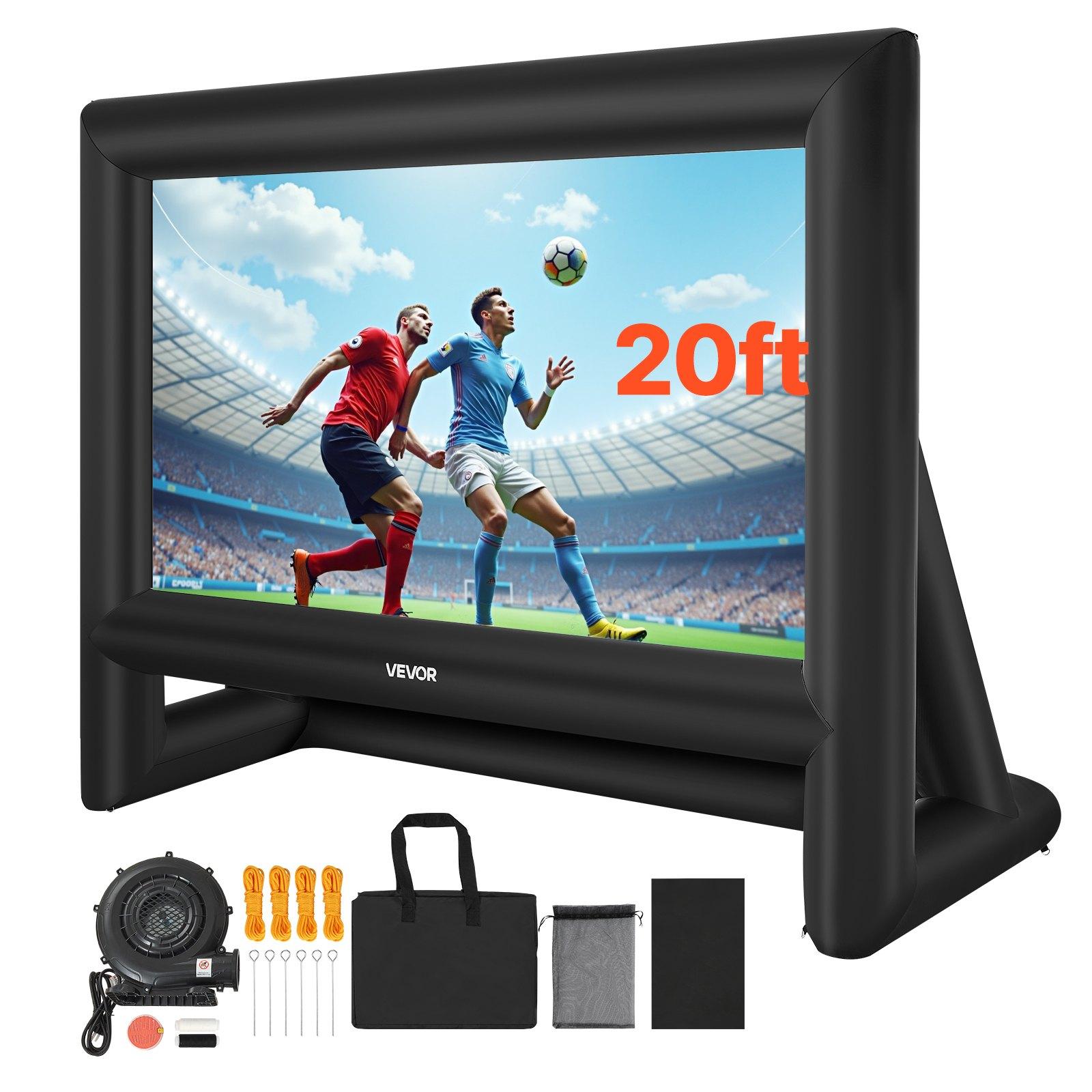 VEVOR 20 ft Inflatable Movie Screen