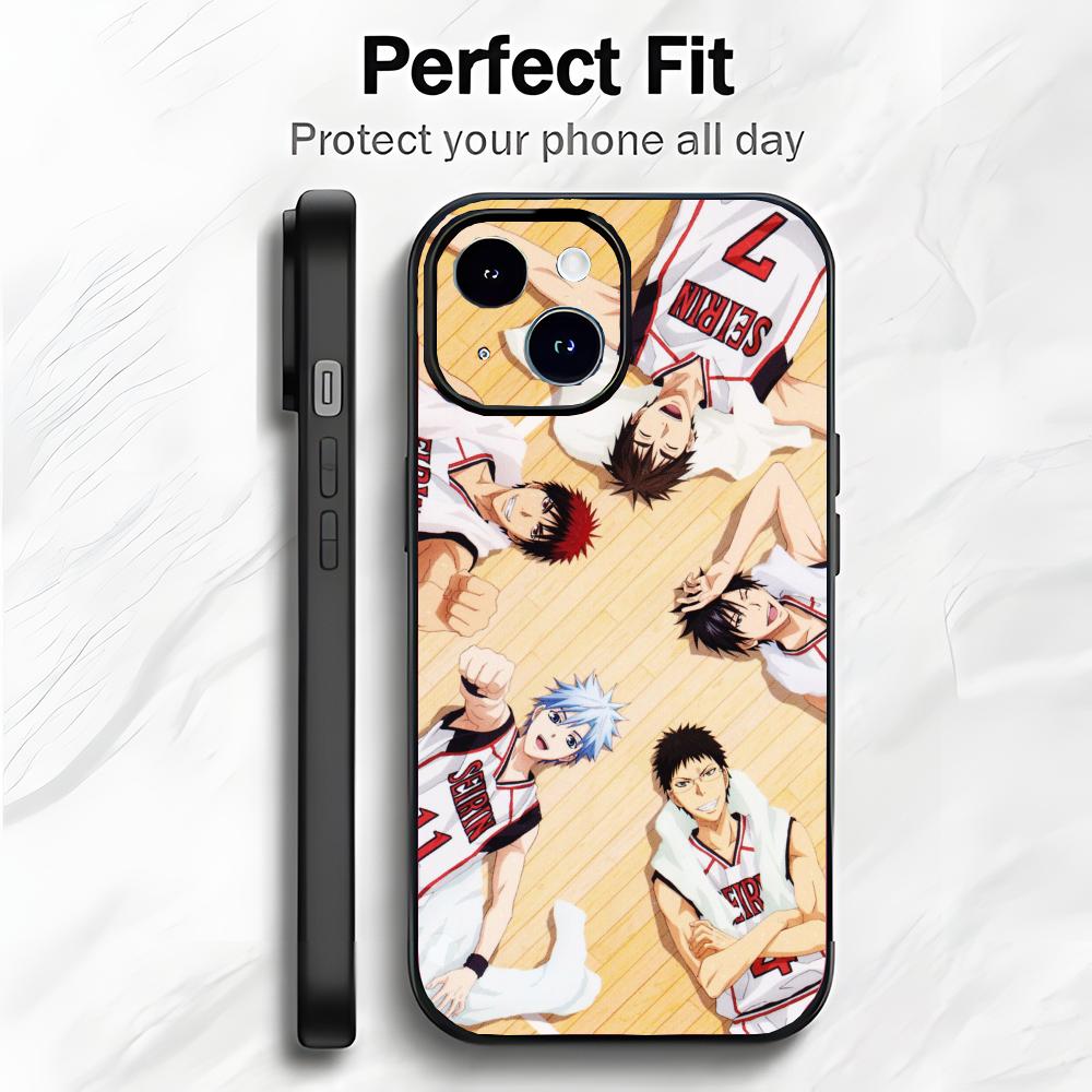 Sports Anime K-Kuroko's Basketball Phone Case Phone Case Soft Packaging Lightweight For iPhone17 16 15 14 13ProMax