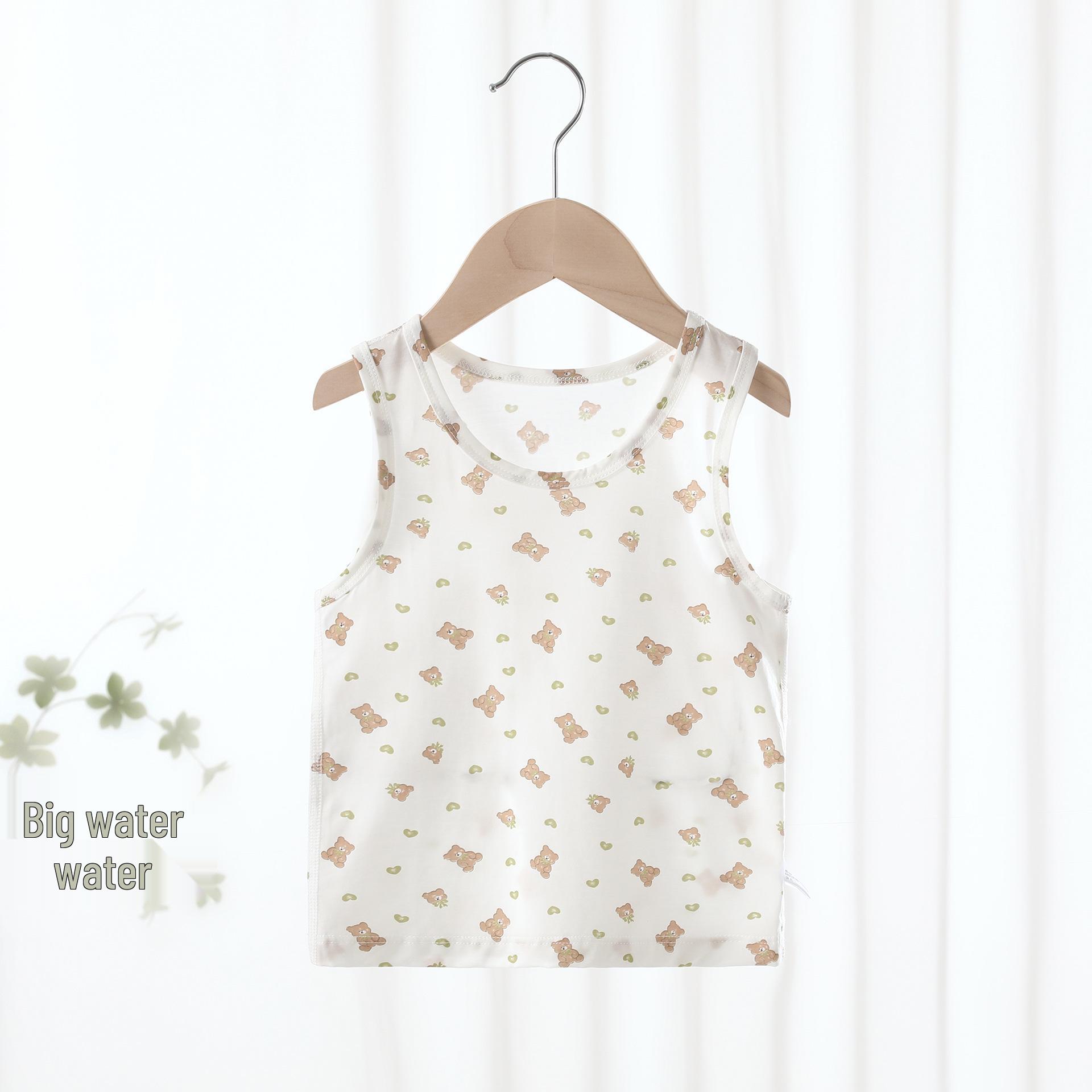 

Летний модальный жилет без рукавов А-класса для младенцев - Базовый слой для новорожденных с защитой живота 66 cm