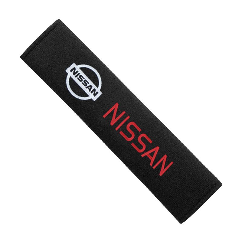 2Pcs Car Seat Shoulder Belt Cover Protector Pad Auto Accessories For Nissan X-Trail T32 T31 Qashqai Tiida Teana Car Styling