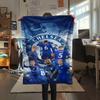 Coperta in Flanella con Stampa Chelsea, Alta qualità, Confortevole per Tutte le Stagioni, Arredamento per la Casa, Calore e Comfort