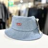 Simple Embroidered Graphic Bucket Hat Vintage ONE SIZE (LD6613008)