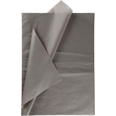 Tissue Paper - Various Colors - 50 X 70 Cm - 10 Sheets Dark Grey