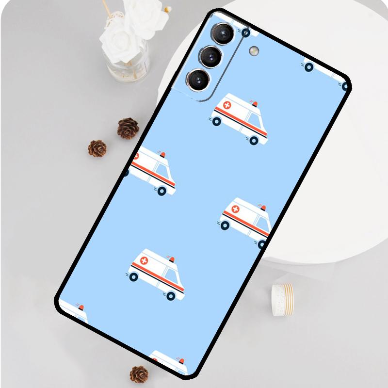 

Чехол для телефона EMT EMS Скорая помощь для Samsung Galaxy S24 S26 Ultra S20 S21 S22 S23 S25 Plus S10 S25 FE Funda Cover Galaxy S23Ultra