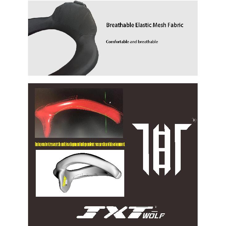 JXT-WOLF Neck Protection Neck Brace Motocross Helmet Guard Motorcycle Neck Protector