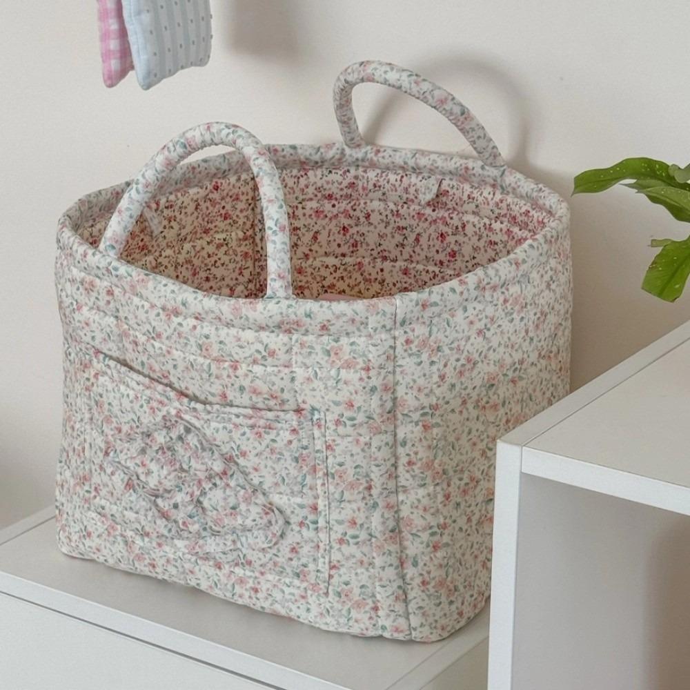 Multifunctional Dirty Clothes Basket Foldable Storage Handbag Fashionable Storage Artifact