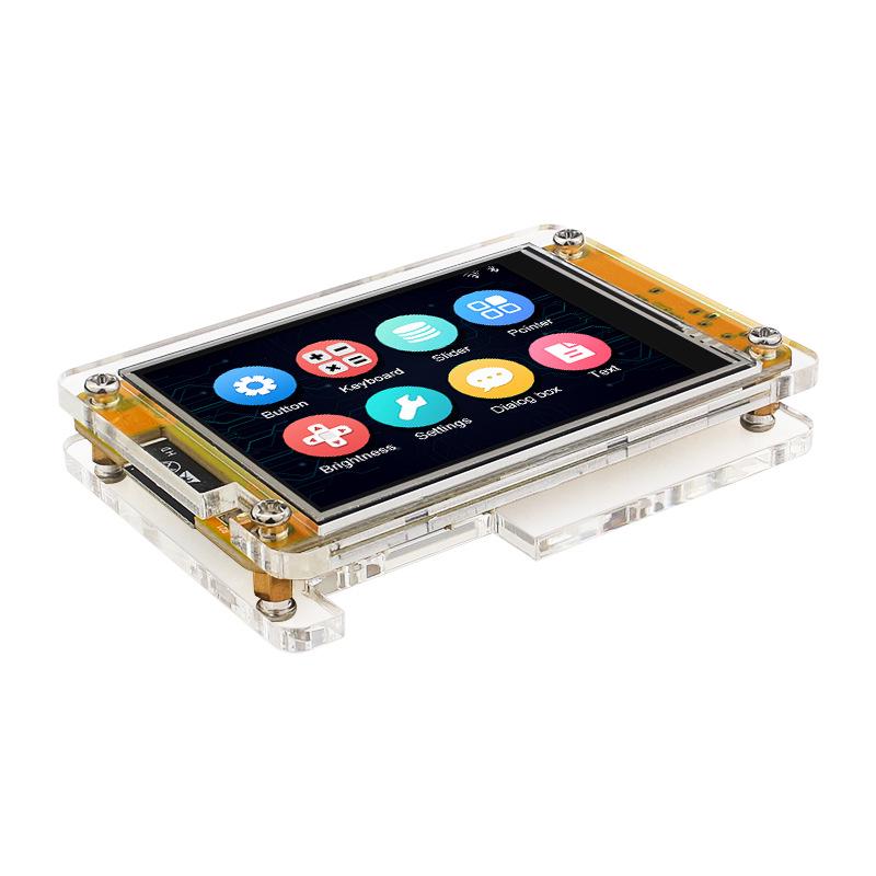 ESP32 Dev Board Acryl Behuizing voor 2.8" TFT Touchscreen met Beschermende Vaste Schermbeugel Shell