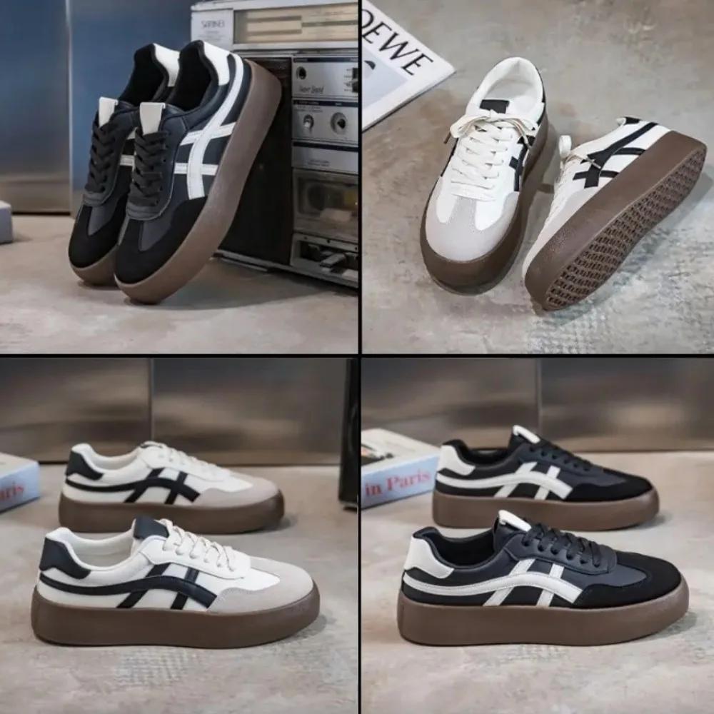 Women Casual Shoes  New Design Women'S Vulcanized Shoes Retro Sports Shoes Fashion Chunky Sneakers Female