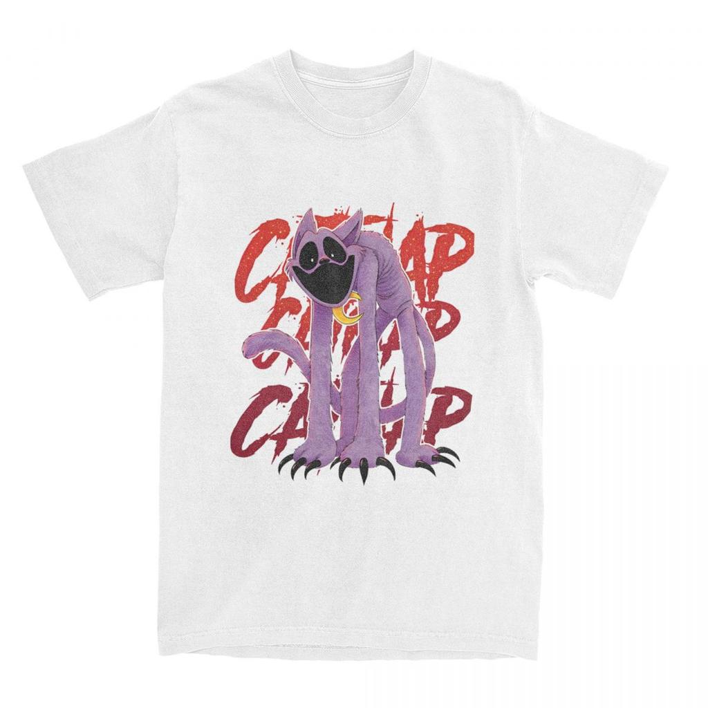 Herren Damen CATNAP MONSTERS Spiel Grafik T-Shirt Zeug Lustig Baumwolle T-Shirts T-Shirt Kleidung Sommer