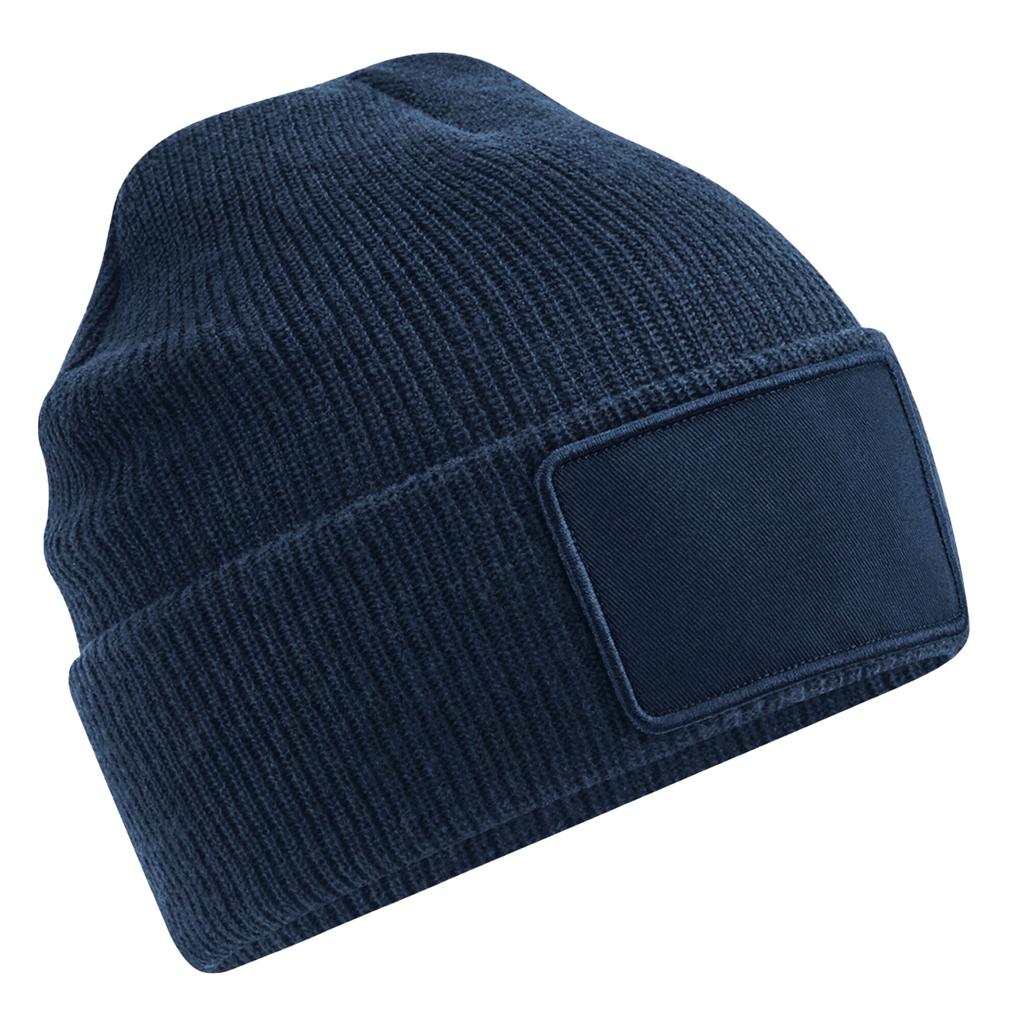 Thinsulate Removable Patch Beanie