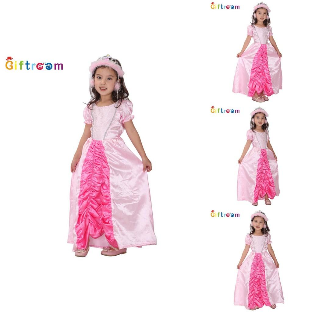 Elegant Pink Pixie Dress For Girls Ideal For Halloween And Fantasy Events Themed