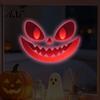 Decorative Stickers for Toilets Glow In The Dark Sticker, Self-adhesive Ghost Face Shape Decals, Horror Halloween Party Decor Waterproof PVC Stickers,