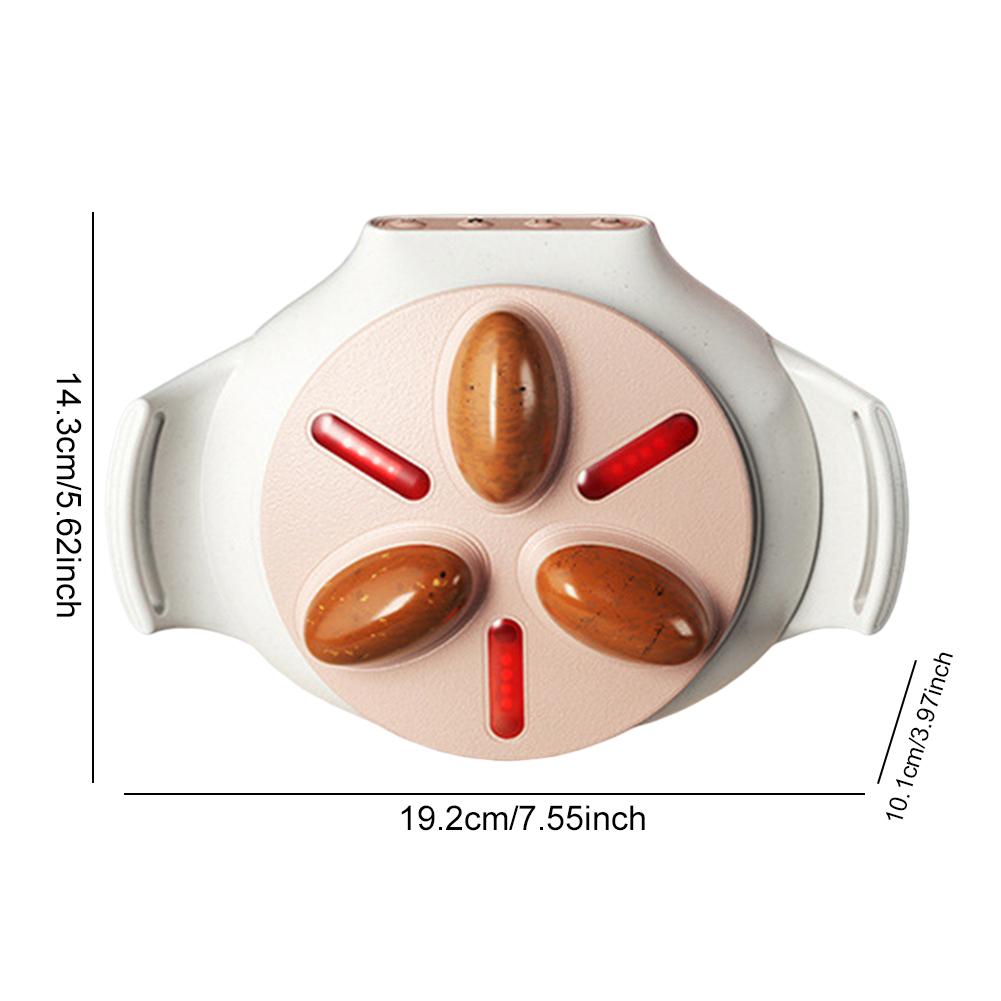 Elektrischer Bauch-Cellulite-Massagegerät Tragbarer Cellulite-Massagegerät Tragbarer Lymphdrainage-Massagegerät für Magen Bauch