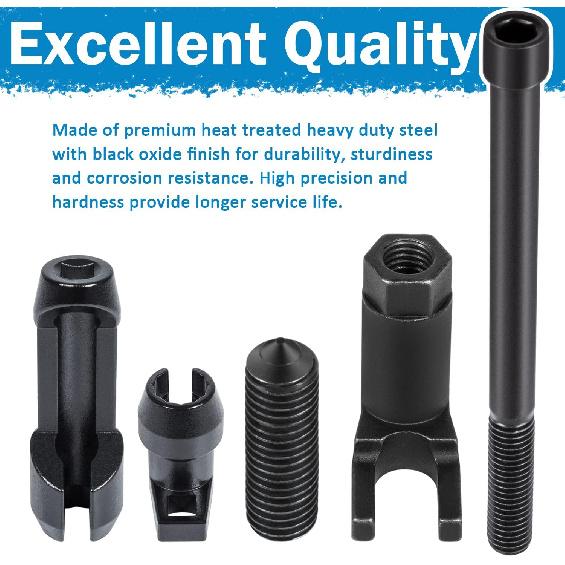 Fuel Injector Socket Set and Injector Removal Tool (3418) Fit for Ford Powerstroke Diesel 6.7L 2011-2018 F-250 F-350 F-450 F-550