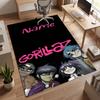 Gorillaz (14) Personalizovaný název Kancelářský koberec Stylová dekorace do obývacího pokoje, ložnice, kuchyně