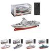 2.4Ghz RC Boat Remote Control Ship 10KM/H High Speed Mini Aircraft Carrier Frigate Model Gifts For Kids