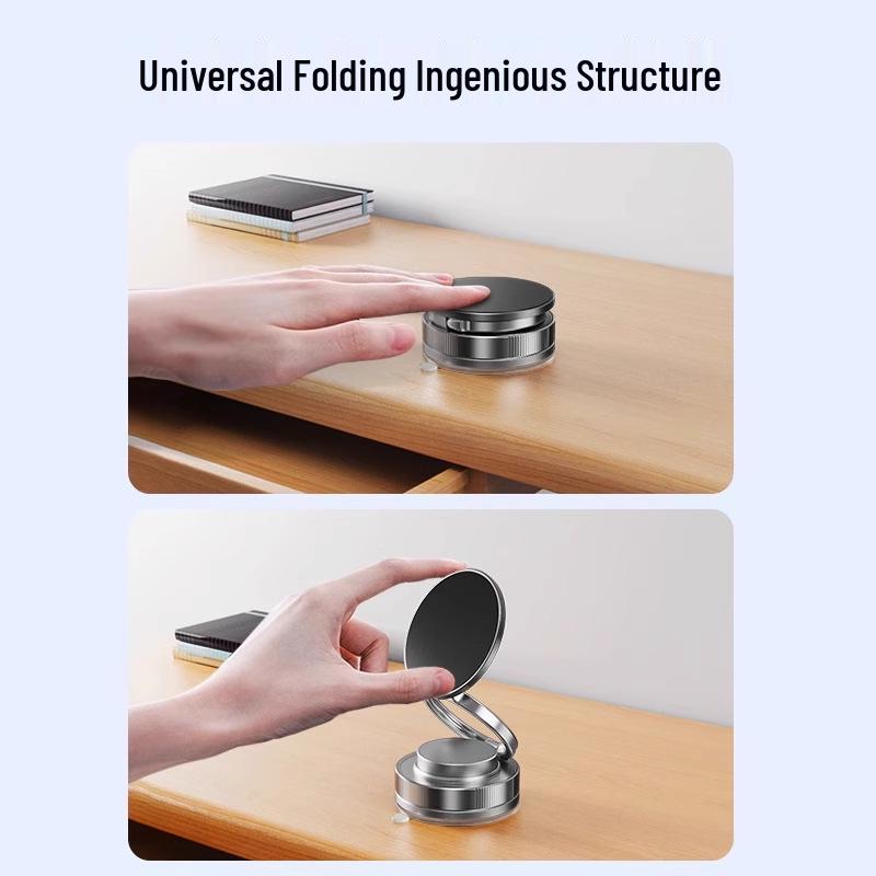 Rotating Magnetic Car Phone Holder & Dashboard Stand for Navigation