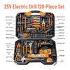 FRED Cordless Drill & Household Tool Set CN plug (adapter included)