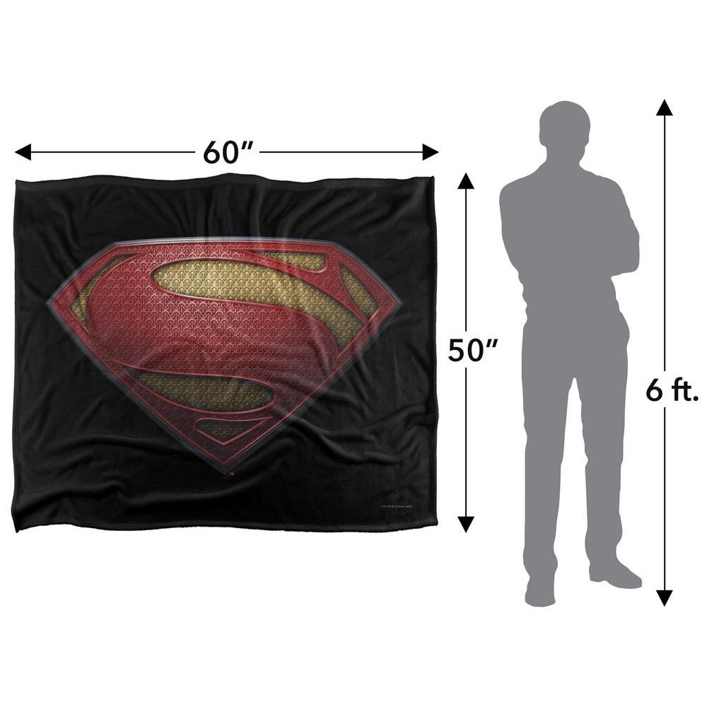 Superman 3D Logo Blanket