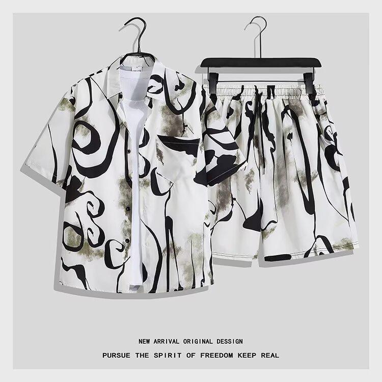 Stylish Harajuku-Inspired Versatile Shirt Set