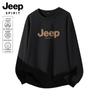 JEEP SPIRIT Men's Crew Neck Loose Fit Casual Sweatshirt