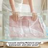 Portable Hand Roll Compression Bags Clothes Blankets Vacuum Storage Bag Non Pumping Sealed Bag Travel Organizer Bag