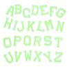 Felt Base Custom Embroidered Iron on Alphabet Letter  Patches for Clothing