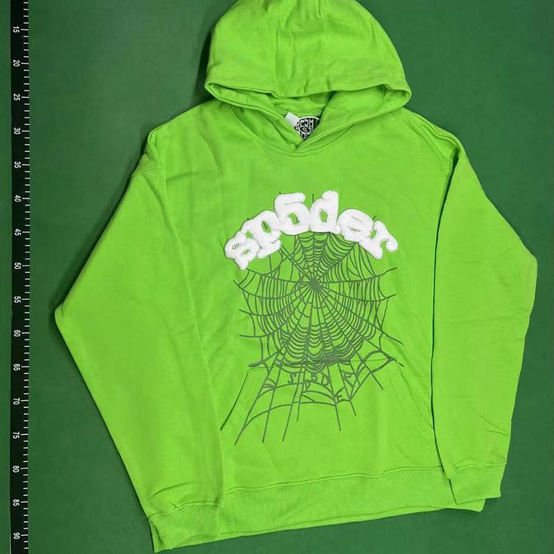 Sp5der Hoodie: Spinnennetz-Design, Unisex Trendiges Hip-Hop-Set Inspiriert von Young Thug