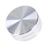 1Pcs High Quality Aluminum Potentiometer Knob Cap Dia 40mm Volume Control Knob Aluminum Knob Audio Knob Switch Caps Silver Color