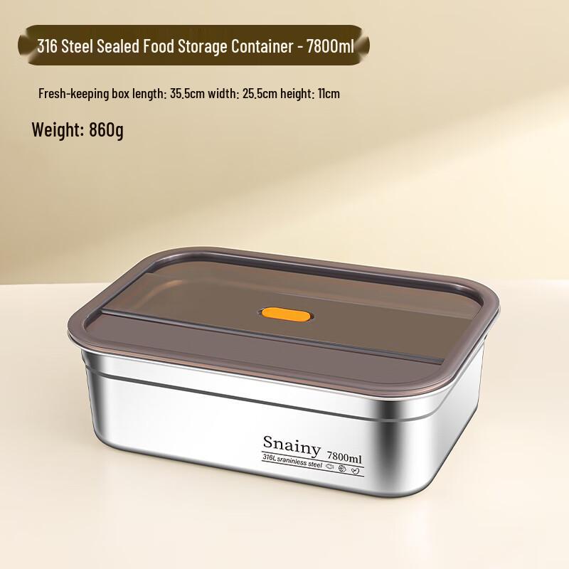 Portable 316 Stainless Steel Lunch & Food Storage Container