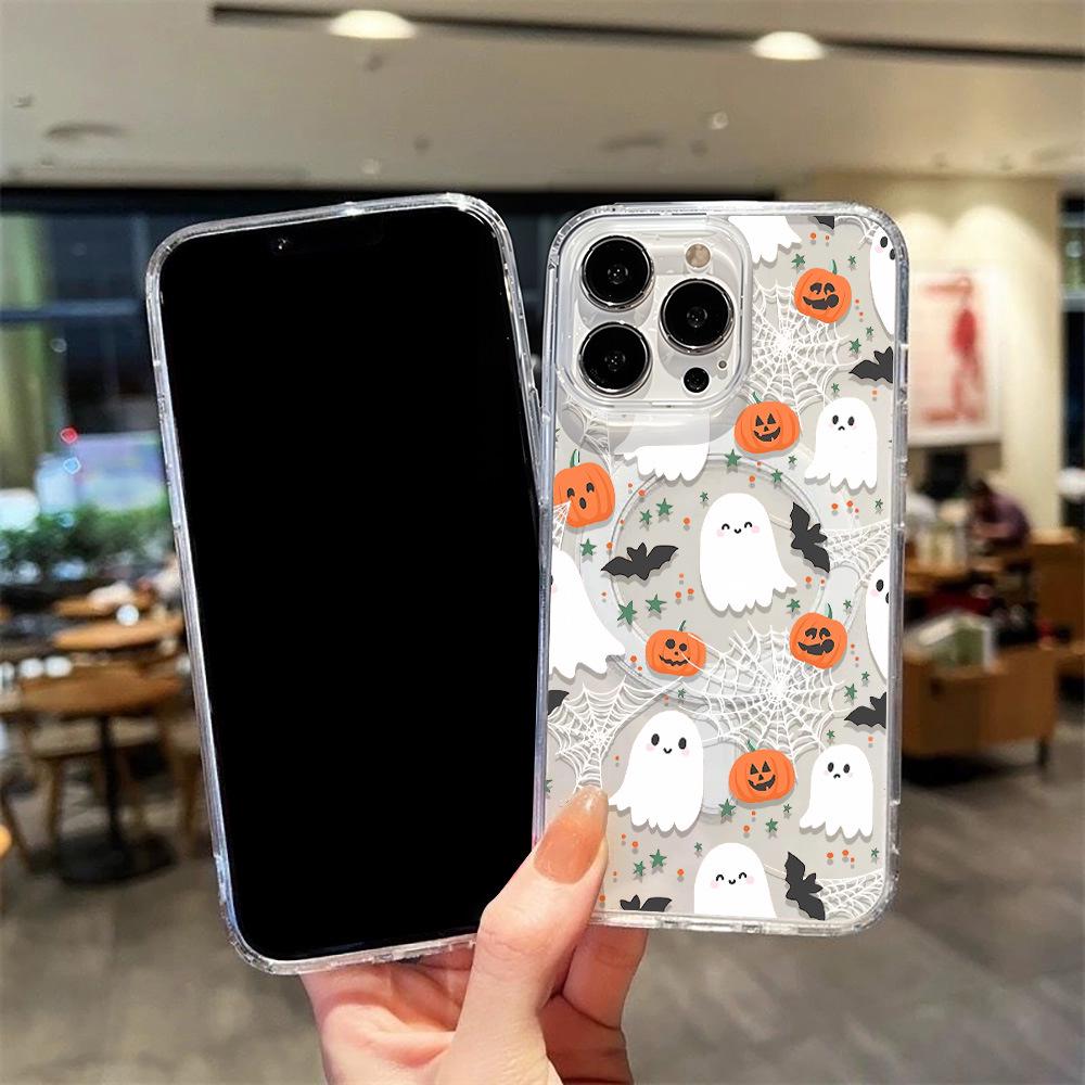 Apple 17ProMax/13ProMax Ghost Halloween Hard Phone Case