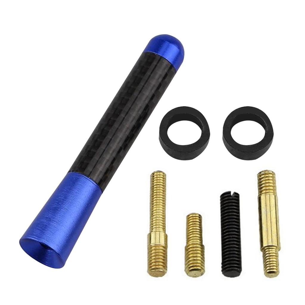 Car Radio Antenna, Car Antenna Replacement | Carbon Fiber Automotive Modified Antenna - 8cm