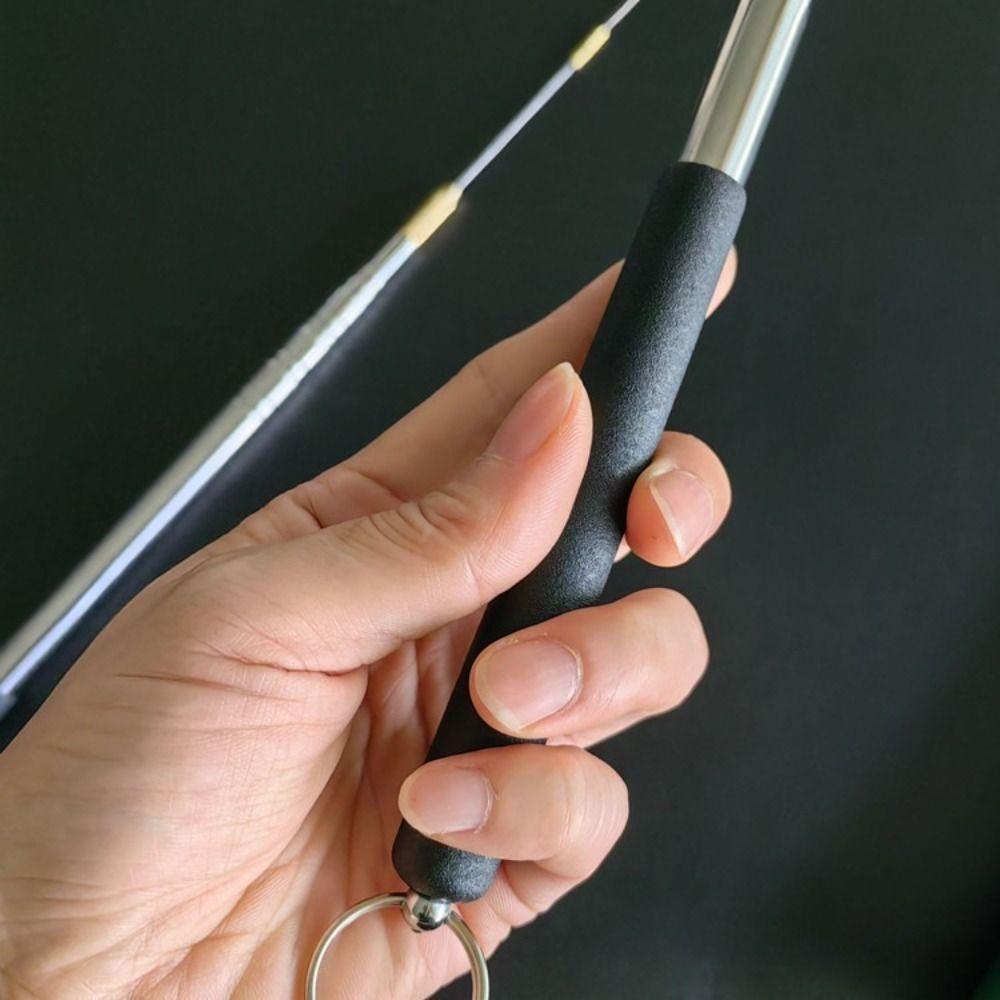 Hot Telescopic Pole Eel Hook 360 degree rotation Thread Long Fish Hook Stainless Steel Handle 1.2m/1.6m Ricefield Eel Hook