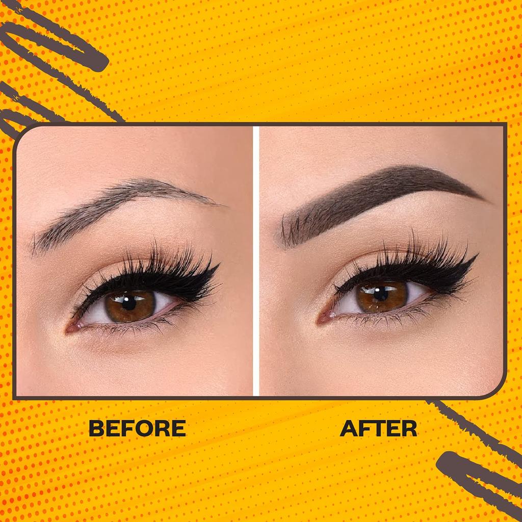 FACES CANADA Matita Definizione Sopracciglia Ultime Pro - Marrone Scuro 02, 1,2 g | Scorrimento Gel, Colore Intenso a Lunga Tenuta | Sopracciglia dall'Aspetto Naturale | Con S